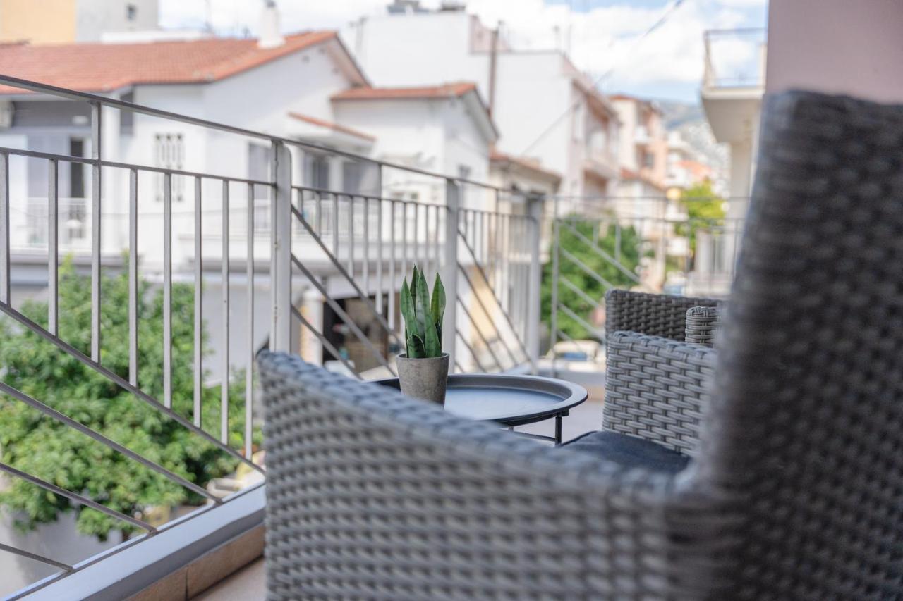 #G30 Chic 1 Bedroom Apartment In The Centre Of Volos Bagian luar foto